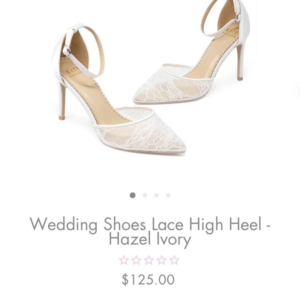 Kate Whitcomb Lace Wedding Shoes
